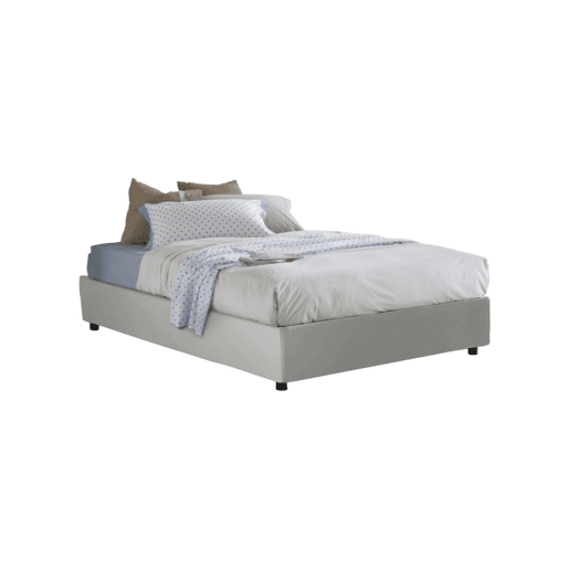 Cama quadrada e meia de tecido