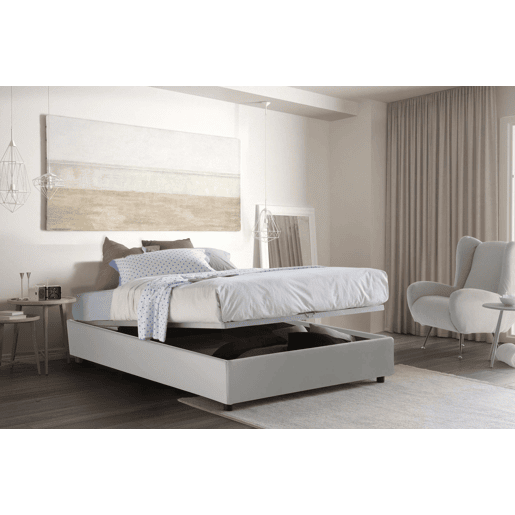 Cama quadrada e meia de tecido