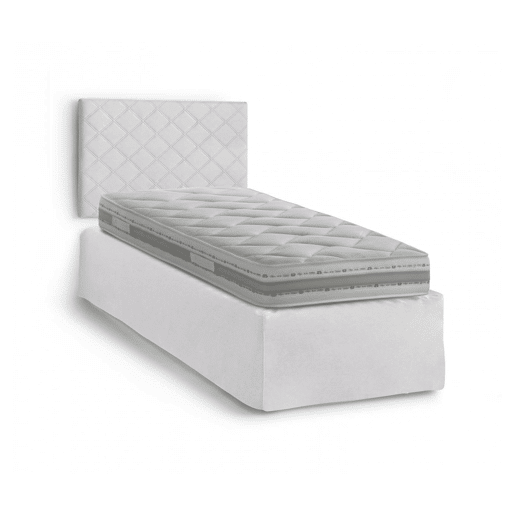 Cama de solteiro de tecido Cama de solteiro de tecido