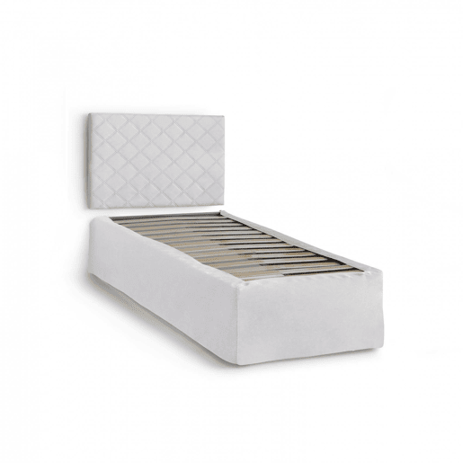 Cama de solteiro de tecido Cama de solteiro de tecido