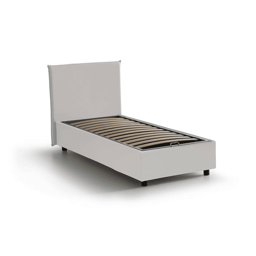 Cama de solteiro de tecido Cama de solteiro de tecido