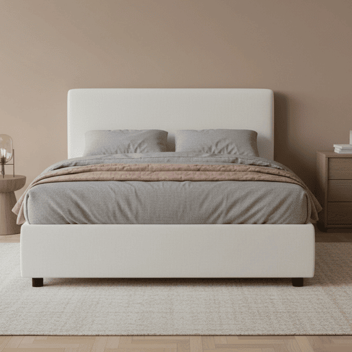 Cama quadrada e meia de tecido Cama quadrada e meia de tecido