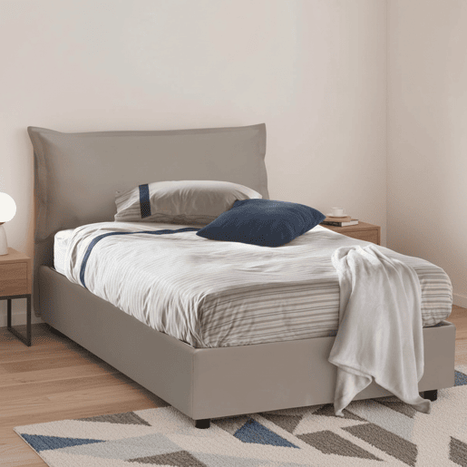 Cama quadrada e meia de tecido Cama quadrada e meia de tecido