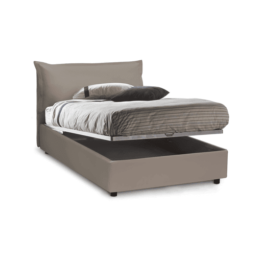 Cama quadrada e meia de tecido Cama quadrada e meia de tecido