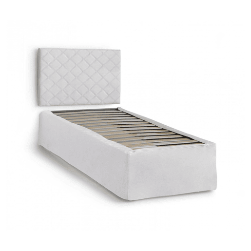 Cama de solteiro de tecido Cama de solteiro de tecido