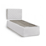 Cama de solteiro de tecido