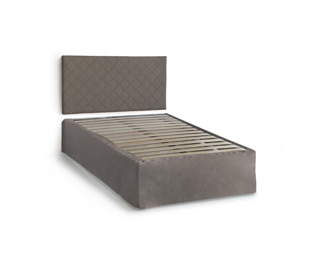 Cama quadrada e meia de tecido