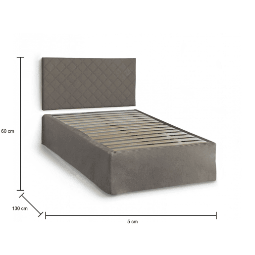 Cama quadrada e meia de tecido Cama quadrada e meia de tecido
