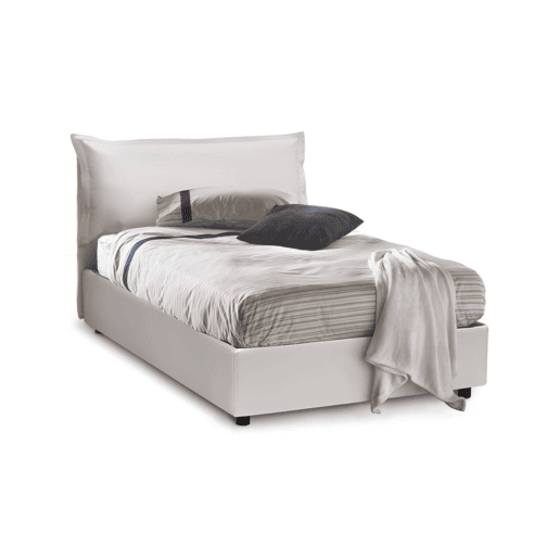 Cama quadrada e meia de tecido