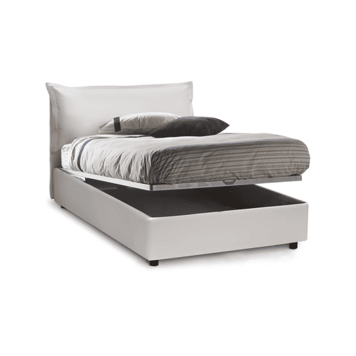 Cama quadrada e meia de tecido