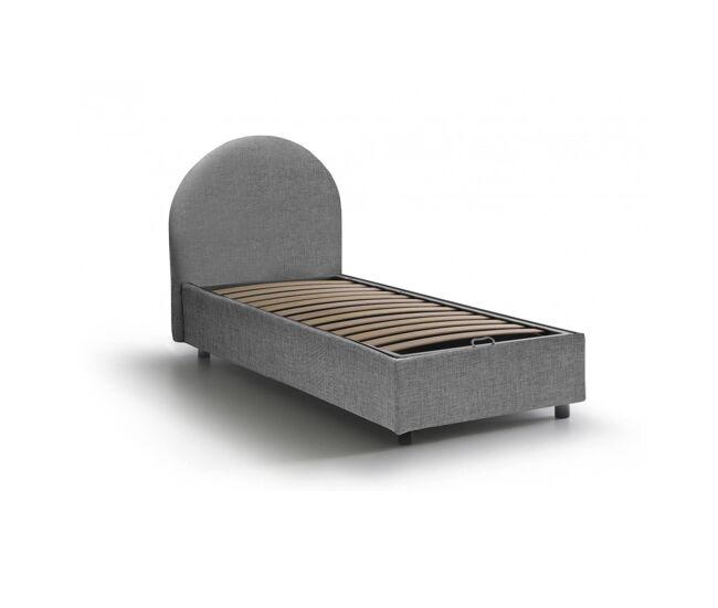 Cama de solteiro de tecido