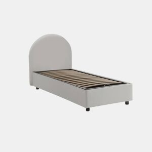 Cama de solteiro de tecido