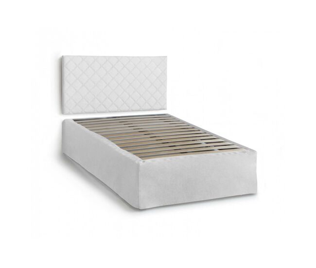 Cama quadrada e meia de tecido