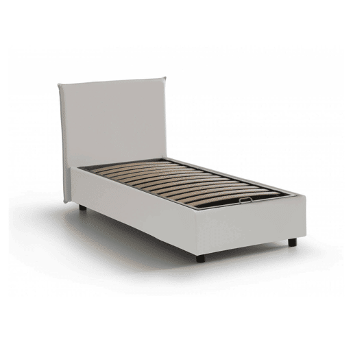 Cama de solteiro de tecido