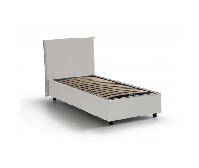 Cama de solteiro de tecido