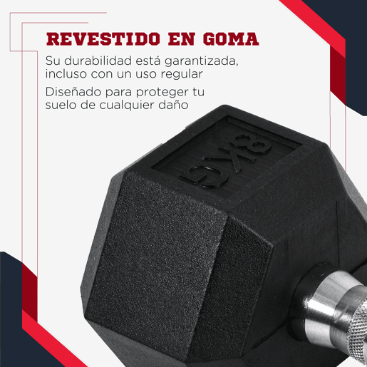 HOMCOM Conjunto de Halteres Hexagonais 2 x 6 kg com Barra de Ligação, Kit de Treino de Fitness para Ginásio em Casa, Preto