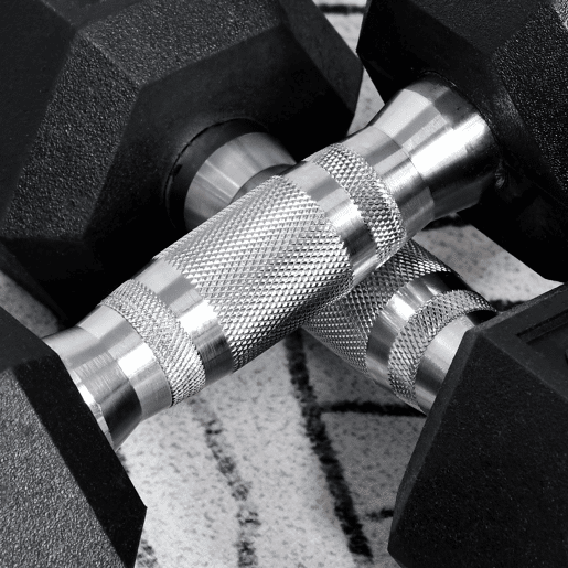 HOMCOM Conjunto de Halteres Hexagonais 2 x 6 kg com Barra de Ligação, Kit de Treino de Fitness para Ginásio em Casa, Preto