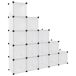 Estantería de cubos con 15 compartimentos 155 Estantería de cubos con 15 compartimentos 155 Negro