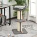 Árbol para Gato Aglomerado de Madera, Poliéster PawHut Árbol para Gato Aglomerado de Madera, Poliéster PawHut Gris