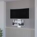 Estantería Tv Burgos en melamina con dos estantes Estantería Tv Burgos en melamina con dos estantes Blanco