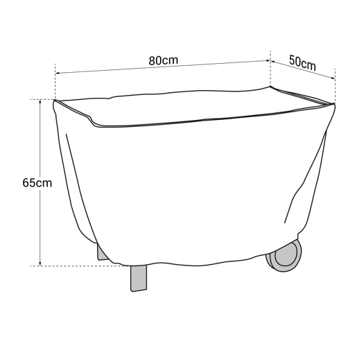 COOK'IN GARDEN - Tampa rectangular - Tamanho S