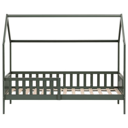 Cama cabaña infantil 190x90cm verde MARCEAU