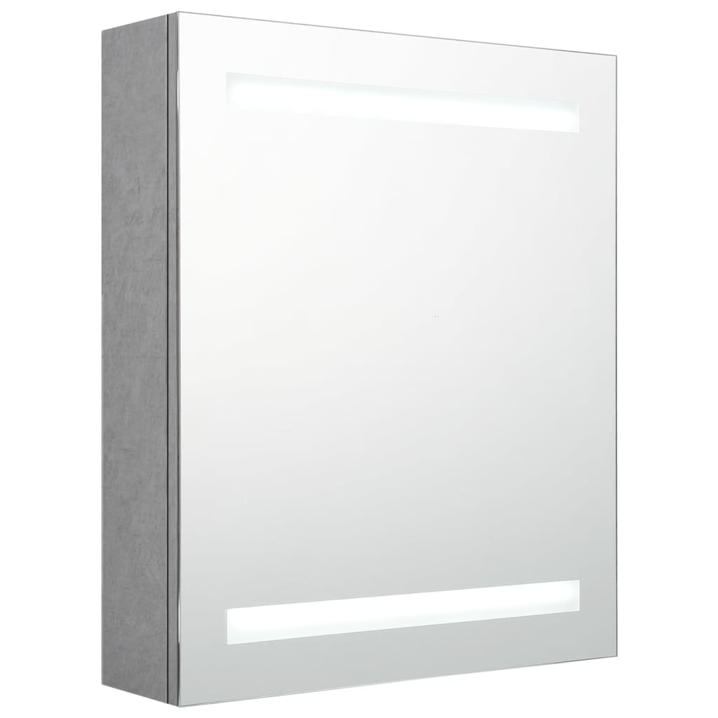Armario De Baño 50 Gris Claro