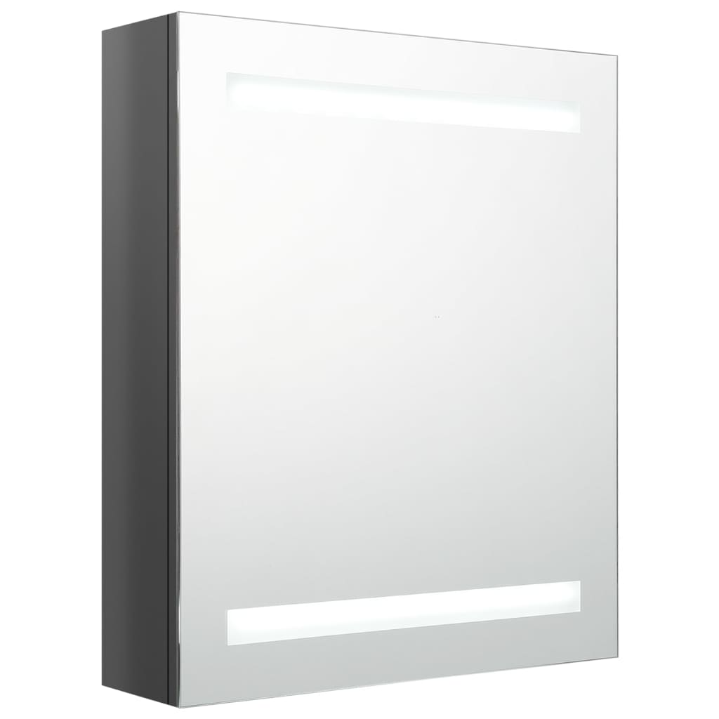 Armario De Baño 50 Gris
