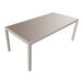 Conjunto de muebles de jardín BARI de 8 plazas en textileno y aluminio Conjunto de muebles de jardín BARI de 8 plazas en textileno y aluminio Marrón