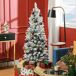 Árbol de Navidad Plástico, Metal HOMCOM, hogar - decoración Árbol de Navidad Plástico, Metal HOMCOM, hogar - decoración Blanco/ Verde