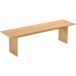 Banco de madera de estilo escandinavo Alma Banco de madera de estilo escandinavo Alma Natural