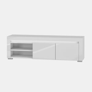 Suporte de TV 2 portas 152 cm LED incluída Kasla Branco