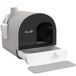Arenero para Gato PP PawHut, mascotas - accesorios para gatos Arenero para Gato PP PawHut, mascotas - accesorios para gatos Gris