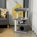 Árbol para Gatos Aglomerado de Madera PawHut Árbol para Gatos Aglomerado de Madera PawHut Gris