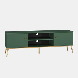 Móvel TV 2 portas 160 cm Thalia Verde
