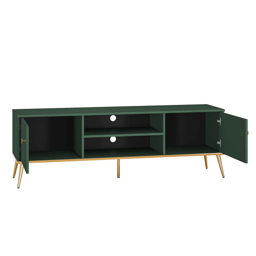 Móvel TV 2 portas 160 cm Thalia Verde