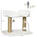 Árbol para Gato Aglomerado de Madera PawHut Árbol para Gato Aglomerado de Madera PawHut Blanco