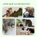 Árbol para Gato Aglomerado de Madera PawHut Árbol para Gato Aglomerado de Madera PawHut Blanco