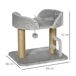 Árbol para Gato Aglomerado de Madera PawHut Árbol para Gato Aglomerado de Madera PawHut Gris