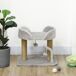 Árbol para Gato Aglomerado de Madera PawHut Árbol para Gato Aglomerado de Madera PawHut Gris