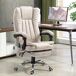 Silla Oficina Masaje Poliéster, Espuma Vinsetto Silla Oficina Masaje Poliéster, Espuma Vinsetto Crudo