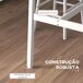Conjunto de Bar MDF, Acero HOMCOM, hogar - cocina Conjunto de Bar MDF, Acero HOMCOM, hogar - cocina Blanco/ Madera