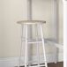 Conjunto de Bar MDF, Acero HOMCOM, hogar - cocina Conjunto de Bar MDF, Acero HOMCOM, hogar - cocina Blanco/ Madera