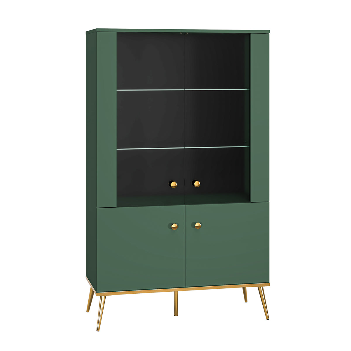 Vajillero 4 puertas thalia verde