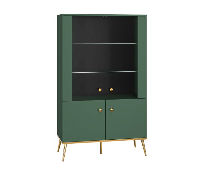 Vajillero 4 puertas thalia verde