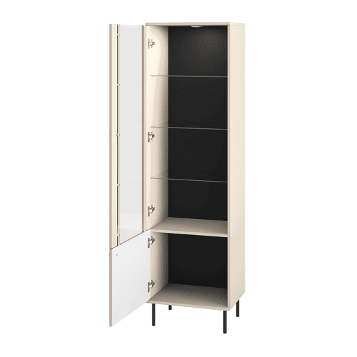 Vitrina 2 portas LED Nova Caxemira