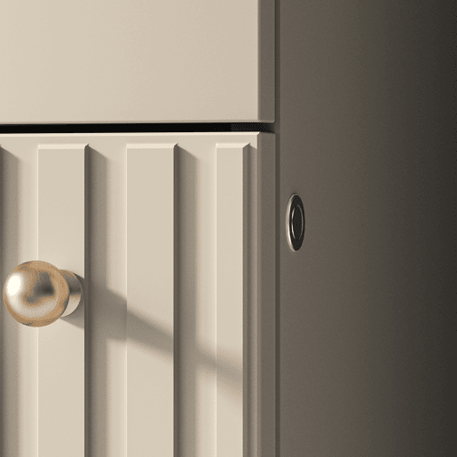 Vitrina 2 portas LED Nova Caxemira