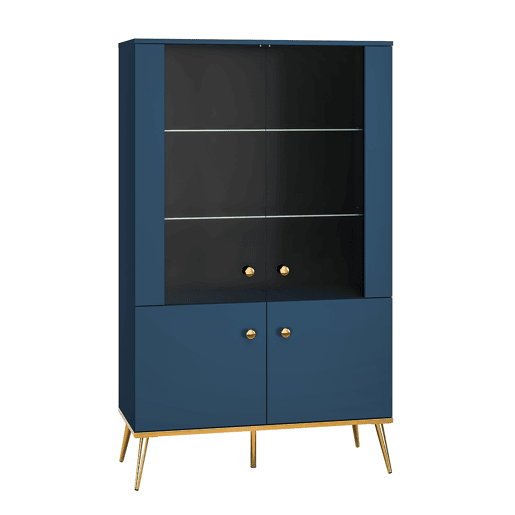 Cómoda 4 portas Thalia Azul