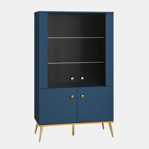Cómoda 4 portas Thalia Azul