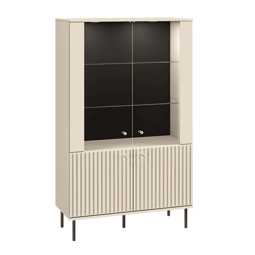 Vaisselier 4 portas LED Nova Caxemira